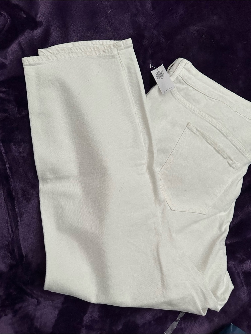 Old Navy White Vintage Slim Jeans